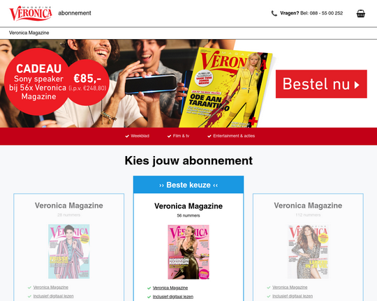 Veronicamagazine.nl Logo