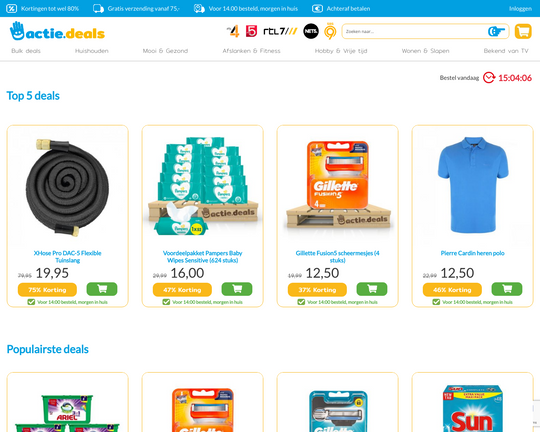 Actie.deals Logo