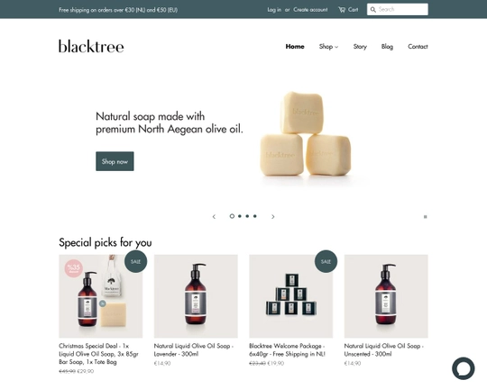Blacktreenaturals.com Logo