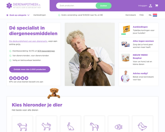 Dierenapotheek.nl Logo