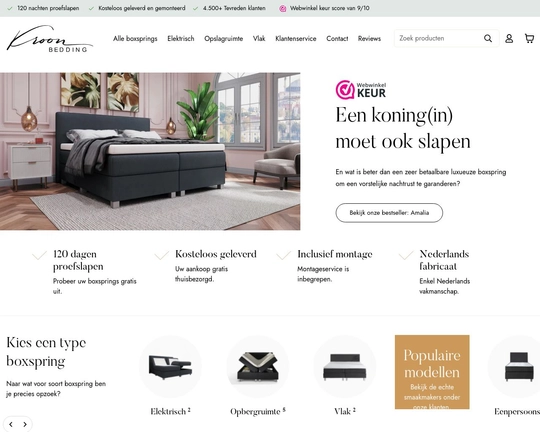 Kroonbedding.nl Logo