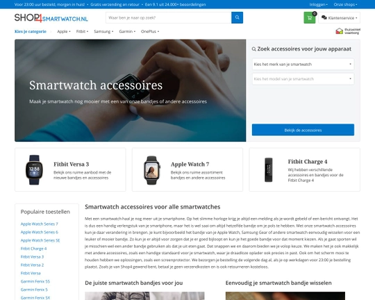 Shop4smartwatch.nl Logo