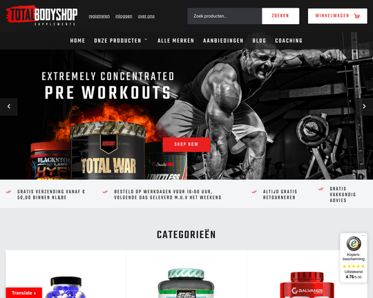 Totalbodyshop.nl