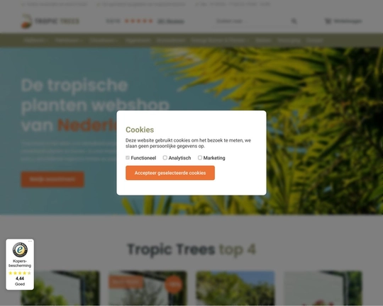 Tropictrees.nl Logo
