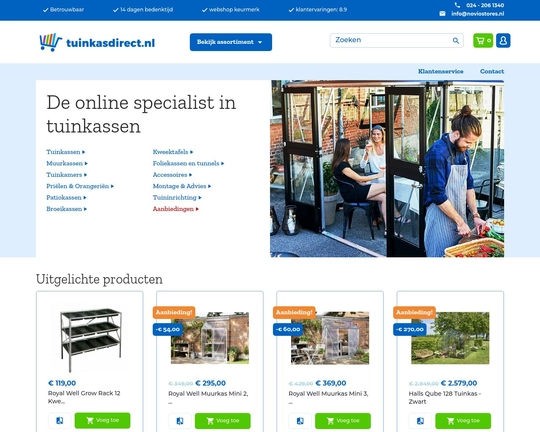 Tuinkasdirect.nl Logo
