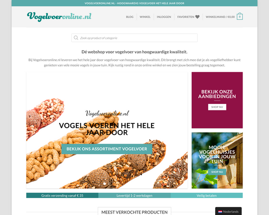 Vogelvoeronline.nl Logo