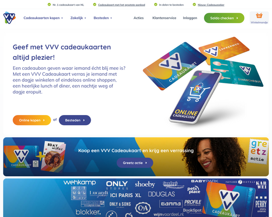 Vvvcadeaukaarten.nl Logo